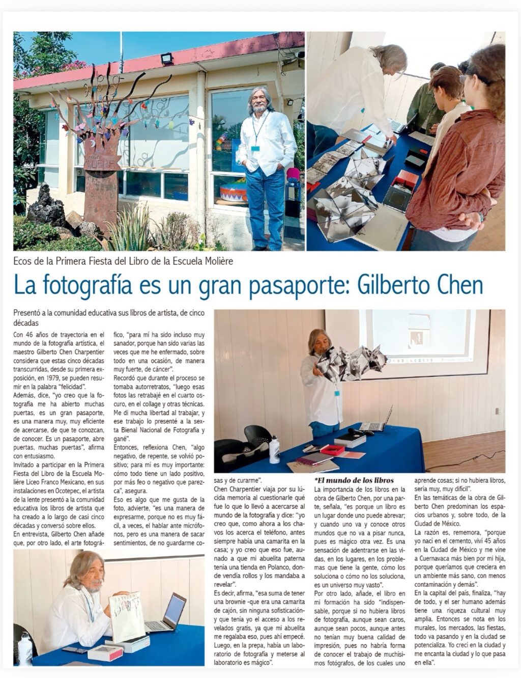 Instagram post from escuelamolierelfm. This post is in position 4.