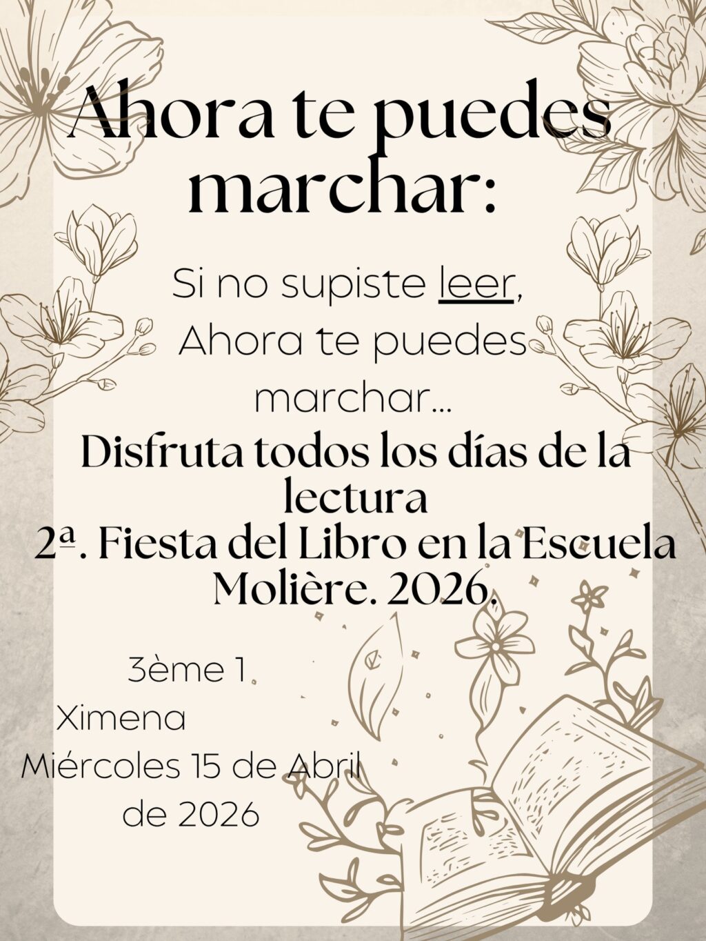 Instagram post from escuelamolierelfm. This post is in position 4.